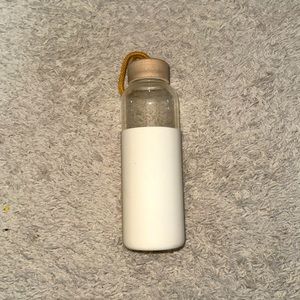 Glass Boho water bottle. 20oz